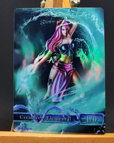 Foil Blue Elemental #03